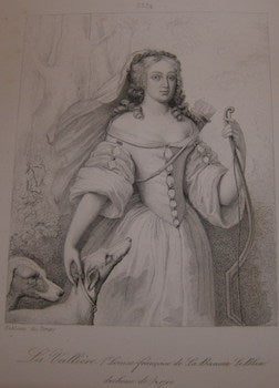 Item #68-0049 La Valliere, 1710. Charles ? Gavard, b. 1794, Artist