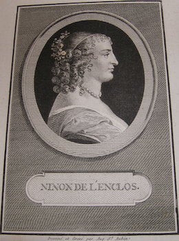 Item #68-0053 Ninon De L'Enclos. Augustin de Saint-Aubin