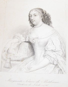Item #68-0069 Marguerite-Louise de Bethune. Duchesse de Lude. Gavard, engrav
