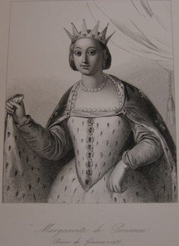Item #68-0073 Marguerite de Provence, 1235. Gavard