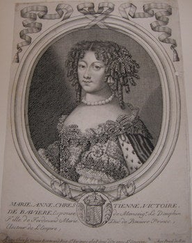 Item #68-0076 Marie Anne Chrestienne Victoire de Baviere. Bertrand, publ.