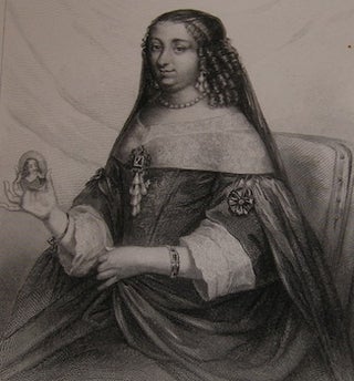 Item #68-0108 Marguerite de Lorraine, Duchesse d'Orleans 1671. L. Massad, Brasch, des., engr