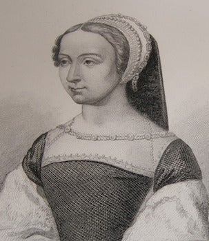Item #68-0121 Susanne d'Escars, Dane de Pompadour. 1536. Gavard, engrav
