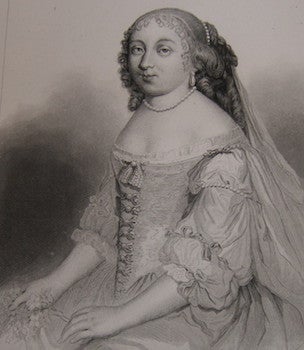 Item #68-0126 Randan (Madeleine-Charlotte d'Albert d'Ailly, Duchesse de) 1665. L. Massard, engrav