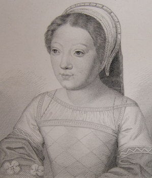 Item #68-0130 Renee de France. 1595. Gavard, engrav