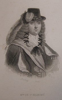 Item #68-0134 Mme. de St. Balmont. print, engrav