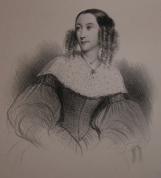Item #68-0137 Eugenie Sauvage. Aubert, Cie, engrav