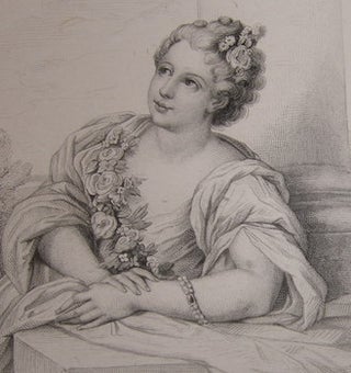 Item #68-0148 Marie-Victoire Sophie de Noailles, Comtesse do Toulouse, 1766. Gavard, engrav