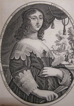 Item #68-0164 Marie de Wignerod Duchesse D'Aigvillon. Baltazar Moncornet, engrav