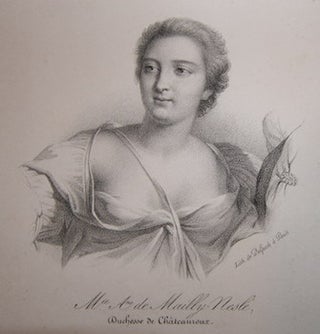 Item #68-0187 Mie. Ane. [Marie Anne] de Mailly-Nesle. Duchesse de Chateauroux. Francois-Seraphin...