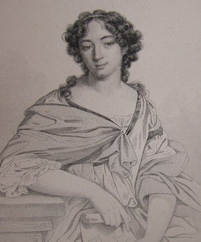 Item #68-0191 Elisabeth Sophie Cheron (Madame Le Hay). 1711. Gavard, publ