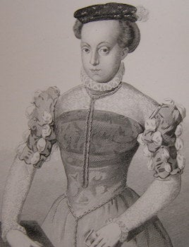 Item #68-0193 Christine de Lorraine, Grand Duchesse de Toscane, 1636. Richard, engrav
