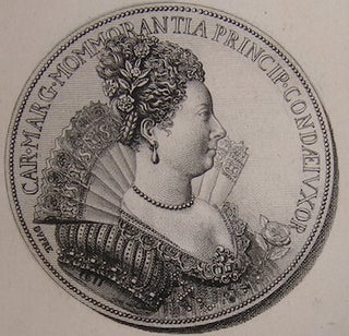Item #68-0198 Charlotte Marguerite de Montmorency Princesse de Conde. 1629. Leon Gaucherel, After...