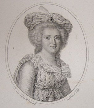 Item #68-0217 Elisabeth de France. B. Roger, J. Croixier after Guiard, engrav