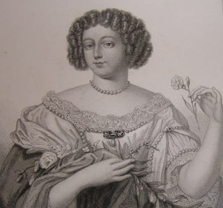 Item #68-0236 Charlotte-Catherine De Cramont, Princesse De Monaco. 1694. Gustave Levy, engrav