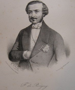 Item #68-0259 F de Persigny (Jean-Gilbert Victor Fialin, duc de Persigny). Auguste Bry, Rosselin, print, publ.
