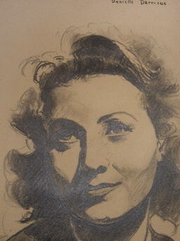Item #68-0267 Danielle Darrieux. J. P. Jacquet