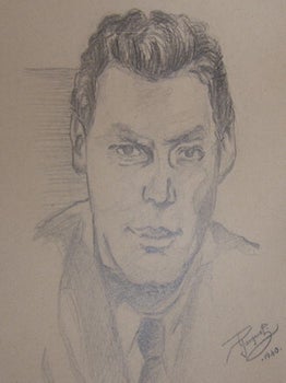 Item #68-0272 Johnny Weissmuller. J. P. Jacquet
