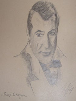 Item #68-0280 Gary Cooper. J. P. Jacquet