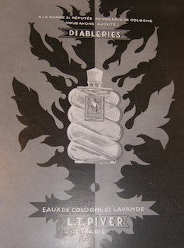 Item #68-0411 A La Gamme Si Repute De Nos Eaux De Cologne Nous Avons Ajoute: Diableries. Candrei, L. T. Piver, illustr.