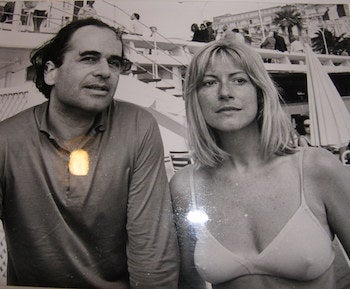Item #68-0423 Giani Esposito & Danielle Denis. Photograph from the 1970 Cannes Film Festival. Agence France-Presse.