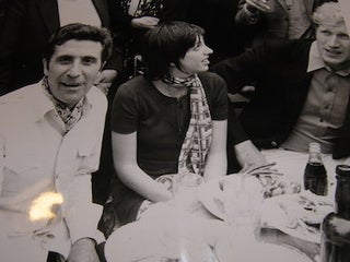 Item #68-0429 Gilbert Becaud, Liza Minelli, Ken Howard. Photograph from the 1970 Cannes Film...