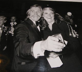 Item #68-0432 Kirk Douglas & Jo Ann Pflug. Photograph from the 1970 Cannes Film Festival. Agence...