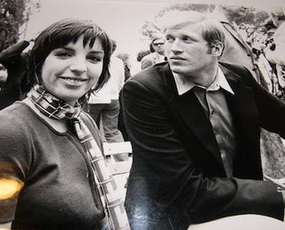 Item #68-0442 Liza Minelli & Ken Howard. Photograph from the 1970 Cannes Film Festival. Agence...
