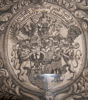 Item #68-0480 Christoph Von Graf und Herr. Schallenberg [Thumbprobit?]. 18th Century Prussian Engraver.