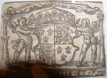 Arma Rex Anglie Et [France] - Arma Regis Anglie Et [France]. Coat of Arms of Henry VIII