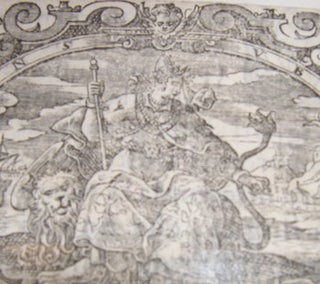 Item #68-0520 Ubique Merito Potens. 18th Century Italian Engraver