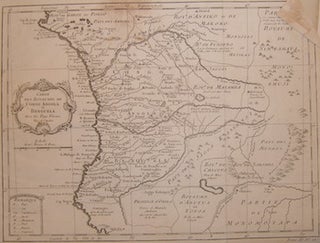 Item #68-0552 Carte Des Royaumes De Congo, Angola, Et Benguela, Avec Les Pays Voisins....