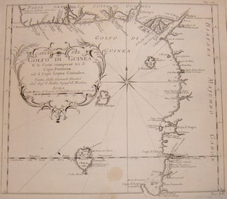 Item #68-0556 Carta Del Golfo Di Guinea. N. Bellin