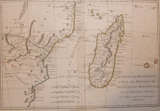 Item #68-0564 Le Canal De Mosambique, L'Isle De Madagascar, Les Etats Du Monomotapa Et Les...