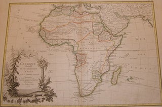 Item #68-0589 L'Afrique Divisee En Ses Principaux Etats. Jean Janvier