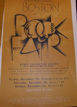 Item #68-0618 The 17th Annual Boston International Antiquarian Book Fair. November 19-21, 1993....