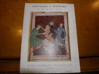 Item #68-0834 Manuscrits A Peintures du VII au XII Siecle. Bibliotheque Nationale