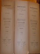Item #68-0839 Catalogue De L Bibliotheque de feu M. Paul Lacombe. Vente 1-3. H. Leclerc, Ch. Bosse