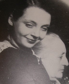 Item #68-1016 Marguerite Duras With her Mother in Cochinchine, in 1932. 20th Century Photographer