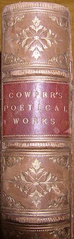 Item #68-1162 The Poetical Works of William Cowper. William Cowper, Rev. Henry Francis Cary, W. M. Harvey, illustr.