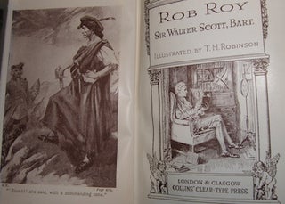 Item #68-1172 Rob Roy. Sir Walter Scott, T. H. Robinson, illustr