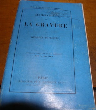 Item #68-1292 La Gravure. Collection des Merveilles. Georges Duplessis