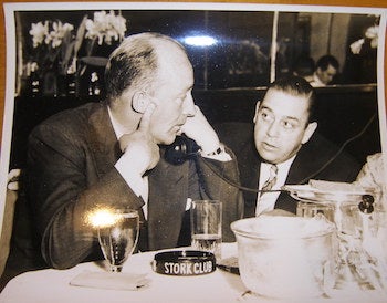 Modern Screen Photographer - Bing Crosby & Morton Downey at the Stork Club