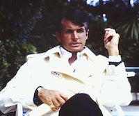 Item #68-2219 George Hamilton. [ca. 30] Color Slides. Cannes Film Festival, 1985-1986. Alain...