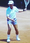 Item #68-2242 Bernie Kopell. Nine Color Slides. Pro Celebrity Tennis Tournament 1987. Alain...