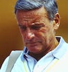 Alain Cinquini (1941 - 2021) (phot) - Richard Anderson. Two Color Slides. Pro Celebrity Tennis Tournament 1987