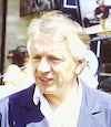 Alain Cinquini (1941 - 2021) (phot) - J.P. Cassel. Cannes Film Festival 1986. Color Slide