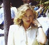 Item #68-2275 Katia Tchenko. Cannes Film Festival 1986. Color Slide. Alain Cinquini, 1941 - 2021,...