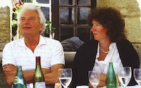Alain Cinquini (1941 - 2021) (phot) - Joseph Heller. Cannes Film Festival 1989. Sixteen Color Slides