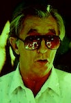 Item #68-2304 Robert Mitchum. Two Color Negatives. [Cannes Film Festival] 2000. Alain Cinquini,...